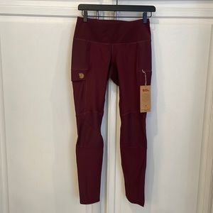 NWT Fjallraven Abisko Trail Tight Women’s- Size Small